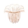 Vaso de Vidro Italy Dourado 15,5cm X 12cm X 12,5cm - 1
