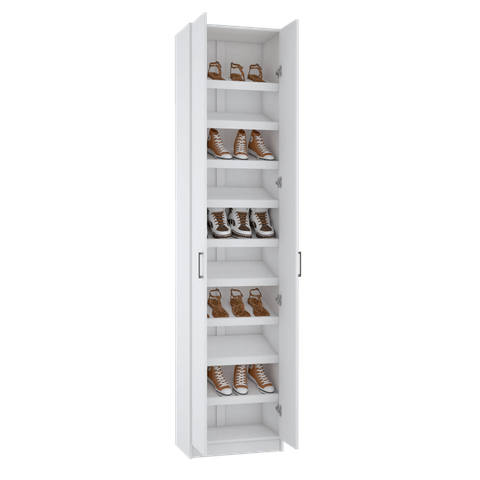 SAPATEIRA MÓDULO COM PORTAS 20 PARES 100% MDF M504.B (CASA, LOJA) MUNDI MOVEIS