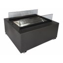 Ver imagem 1 de Lareira Eco Classe a Álcool - Mesa Centro Aço Queimador 50cm