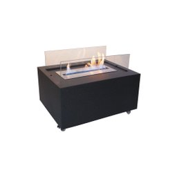 Lareira Eco Classe a Álcool - Mesa Centro Aço Queimador 50cm - 4