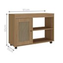 Ver imagem 3 de Estante para Tv Berlim Cor Carvalho