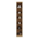 Ver imagem 6 de Guarda Roupa Modulado 2,40m Portas Reflecta C/ Led 100% Mdf Cor:olmo