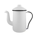 Ver imagem 1 de Bule para Café Tradicional Esmaltado Branco 1,5 L Ewel