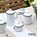 Ver imagem 2 de Bule para Café Tradicional Esmaltado Branco 1,5 L Ewel