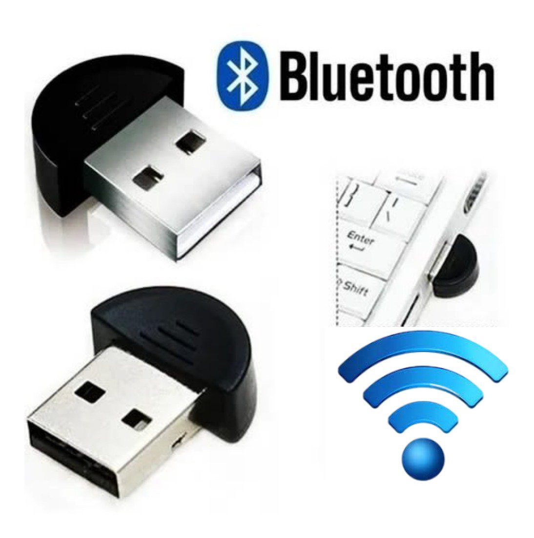 ADAPTADOR BLUETOOTH USB 2.0 SINAL WIRELLESS PARA COMPUTADOR - 5