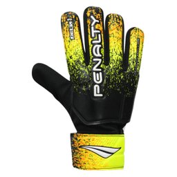 Luva Goleiro Penalty Delta 1 Infantil Preto e Amarelo - 1
