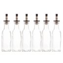 Ver imagem 1 de Kit 6 Garrafas de Vidro para Azeite Vinagre com Bico Dosador 200ml Lyor Restaurante Buffet