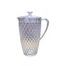 Jarra Glamour 2 Litros com Tampa - Plasutil Cor Transparente - 1