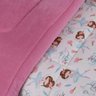 Edredom Diverkids Solteiro Infantil Malha Estampada 1 Peça - Bailarina Rosa - 2