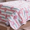Ver imagem 4 de Kit Colcha Casal Ultra Lisse Kids New Rolinho 210x230cm Kittens