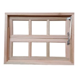 Basculante Madeira Eucalipto 0,60x0,80 Cx10cm Frainer Vitro Basculante - 2