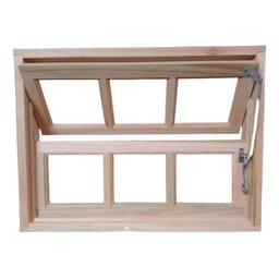 Basculante Madeira Eucalipto 0,60x0,80 Cx10cm Frainer Vitro Basculante - 1