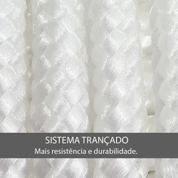 Corda De Varal de Teto Resistente Antimofo 50 Metros - 3mm - 3