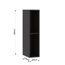 Ver imagem 2 de Nicho de Parede Modulado 20cm X 85cm Slim/classic/elegance Luciane