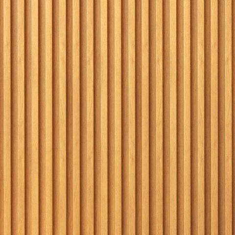 Painel Ripado Orus Slim Poliestireno 1,2x12,2x285 - Amarelo