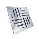 Ver imagem 1 de Ralo Grelha Anti-inseto Automático Inteligente Quadrado 15x15cm Banheiro Lavatório Cromado Abs
