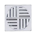 Ver imagem 4 de Ralo Grelha Anti-inseto Automático Inteligente Quadrado 15x15cm Banheiro Lavatório Cromado Abs