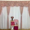 Ver imagem 1 de Cortina Idealle para Varão em Malha 3,00m X 2,60m Sala Quarto - Rosê