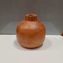 Ver imagem 2 de Vaso Decorativo de Madeira Natural 17x17x17cm Enfeite Sala Mesa Estante Aparador