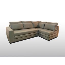Sofá de Canto SFC_MM 05 que se Transforma em Sofá Cama de Casal Resistente e Confortável em Sarja - 2