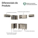 Ver imagem 4 de Armário de Cozinha Completa de Canto 405 cm Crema Nice Madesa 02