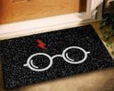 Ver imagem 1 de Tapete Capacho Vinil Geek Harry Potter - 60x40 (Oculos)