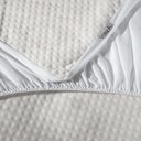 Ver imagem 4 de Protetor de Colchão Impermeável Bambu King Size Face Superior Poliéster Viscose Poliuretano