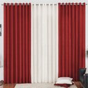 Ver imagem 1 de Cortina Blackout Liso Poliester 4,00M x 2,50M Quarto e Sala