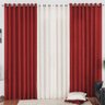 Cortina Blackout Liso Poliester 4,00M x 2,50M Quarto e Sala - 1