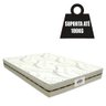 Cama Box Casal Colchão Molas Caribe Gazin 138x188x58cm Branco/Bege - Suporta até 100kg por pessoa - 6