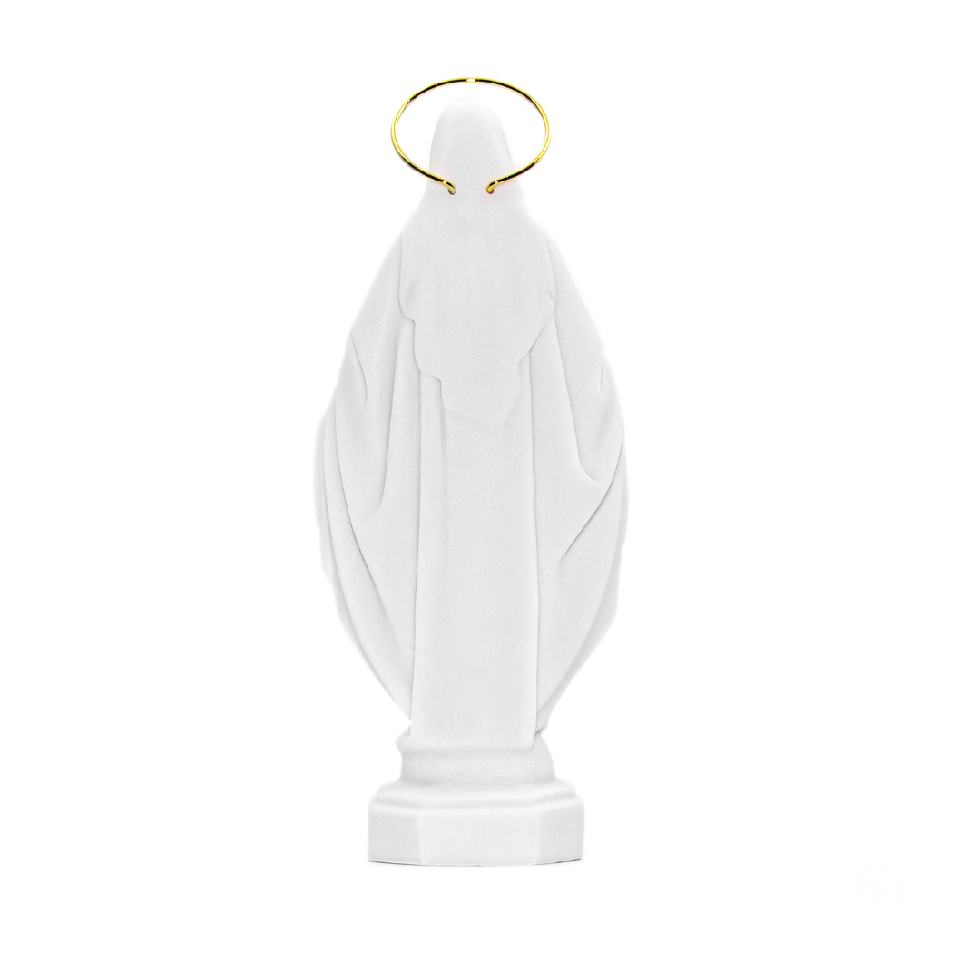 Imagem Nossa Senhora Das Graças com Auréola Ouro M 20cm - 4