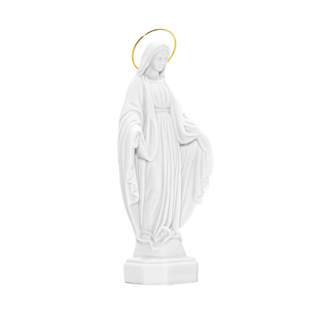 Imagem Nossa Senhora Das Graças com Auréola Ouro M 20cm - 3