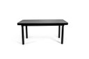 Ver imagem 3 de Mesa de Jantar Retangular 4 Lugares de Madeira 110x80 França Preto - Straub Web