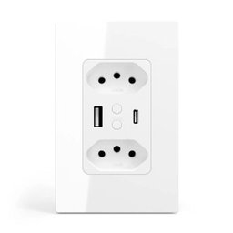 Tomada Inteligente Wi-fi + Ble Dupla 10a Entrada Usb/usb-c - 2