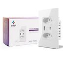 Ver imagem 3 de Tomada Inteligente Wi-fi + Ble Dupla 10a Entrada Usb/usb-c