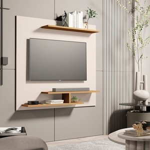 Painel Para TV Smart Até 32 Polegadas Oregon Prateleira - Cores - Comprar Moveis em Casa: Off white 