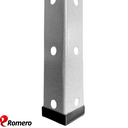 Ver imagem 5 de Prateleira Estante Armário Aço 3 Bandejas 60cm Cinza Romero