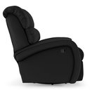 Ver imagem 2 de Poltrona do Papai Reclinável Napoli Glider Giratória Massagem Pu Preto Fh1