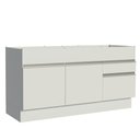 Ver imagem 1 de Balcão de Pia Glamy com 2 Portas e 2 Gavetas Branco Madesa
