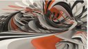 Ver imagem 2 de Quadro Decorativo Tela Canvas Abstratro Ref:qbab12 Lojall 60 X 40 Cm Borda Infinita