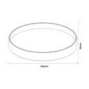 Ver imagem 2 de Bandeja Andiroba Luxo Redonda Espelhada Jb Bechara Cor Preto