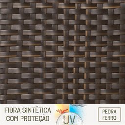 1 Cadeira Maresia Aluminio Polido Fibra Sintetica Tr. Simples - Pedra Ferro - 6