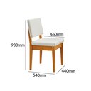 Ver imagem 4 de Conjunto Sala de Jantar Siera 6 Lugares Retangular Madeira Maciça Miami