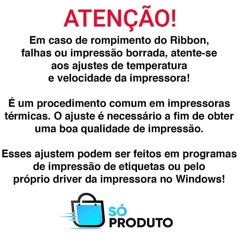 Ribbon Resina R100 Precisão Total - 2