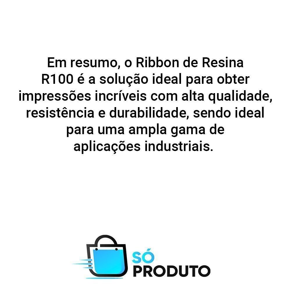 Ribbon Resina R100 Precisão Total - 3