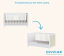 Ver imagem 6 de Berço 2 em 1 Fofura Branco - Divicar