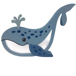 Luminária de Mesa Baleia - LML-67 - Bivolt