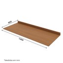 Ver imagem 2 de Tampo para Balcão Fineze 120cm Cinamomo – Henn