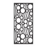 Painel Vazado Divisória Mdf Nairóbi Preto Decore Painéis e Divisórias 0,60x2,70m - 3