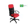 Cadeira de Escritório Pp04 Presidente Giratória - Pethiflex - Vermelho - 2